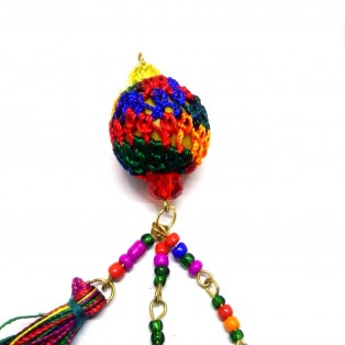 Tassel Earrings Jewelry Hook Drop Long Dangle Chic Boho Ethnic Crochet LGBT AE69